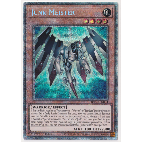 BLGG-EN033 Junk Meister Starlight Rare 1st Edition NM