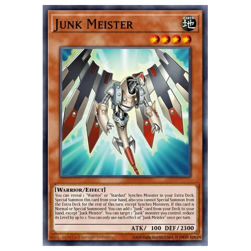 BLGG-EN033 Junk Meister Secret Rare 1st Edition NM