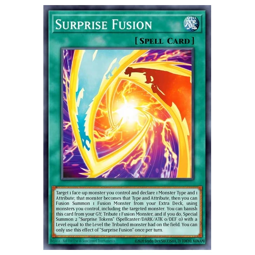 BLGG-EN041 Surprise Fusion Secret Rare 1st Edition NM