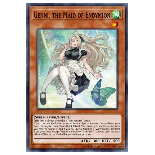 BLGG-EN042 Genni, the Maid of Endymion Ultra Rare 1st Edition NM