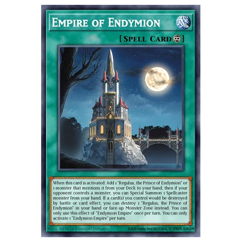 BLGG-EN043 Empire of Endymion Secret Rare 1st Edition NM