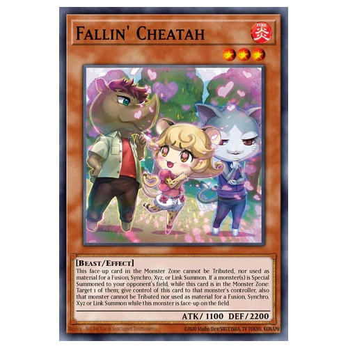 BLGG-EN045 Fallin' Cheatah Ultra Rare 1st Edition NM