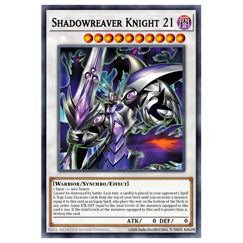BLGG-EN046 Shadowreaver Knight 21 Ultra Rare 1st Edition NM