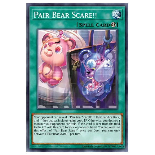 BLGG-EN047 Pair Bear Scare!! Ultra Rare 1st Edition NM