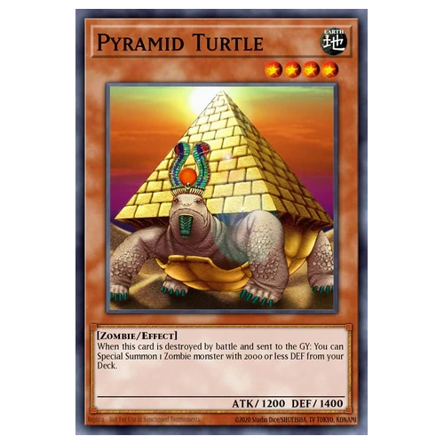 BLGG-EN053 Pyramid Turtle Ultra Rare 1st Edition NM