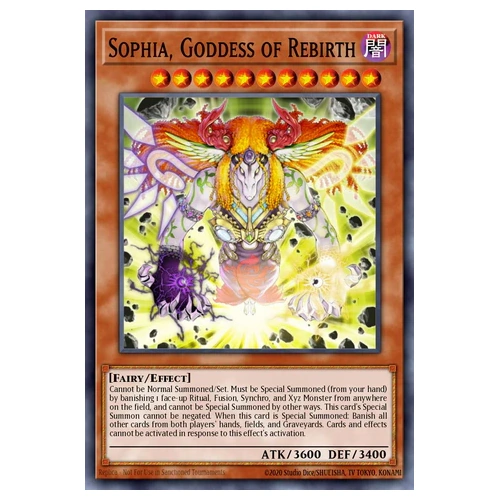 BLGG-EN056 Sophia, Goddess of Rebirth Ultra Rare 1st Edition NM