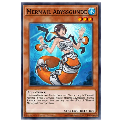 BLGG-EN057 Mermail Abyssgunde Ultra Rare 1st Edition NM