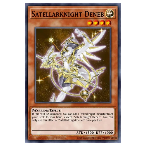 BLGG-EN059 Satellarknight Deneb Secret Rare 1st Edition NM
