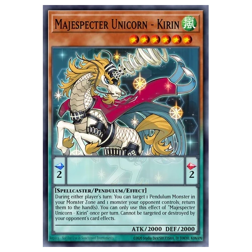 BLGG-EN065 Majespecter Unicorn - Kirin Ultra Rare 1st Edition NM