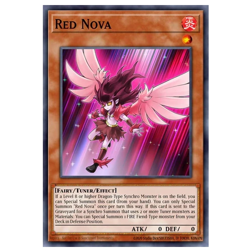 BLGG-EN068 Red Nova Ultra Rare 1st Edition NM