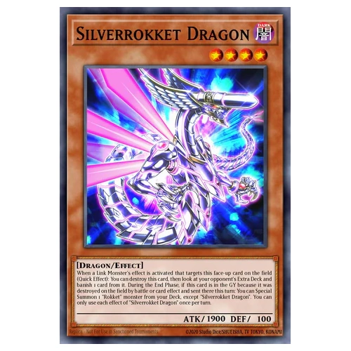 BLGG-EN072 Silverrokket Dragon Ultra Rare 1st Edition NM