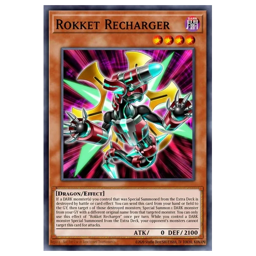 BLGG-EN073 Rokket Recharger Ultra Rare 1st Edition NM