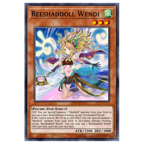 BLGG-EN074 Reeshaddoll Wendi Secret Rare 1st Edition NM