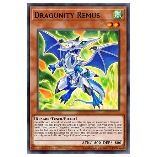 BLGG-EN076 Dragunity Remus Secret Rare 1st Edition NM
