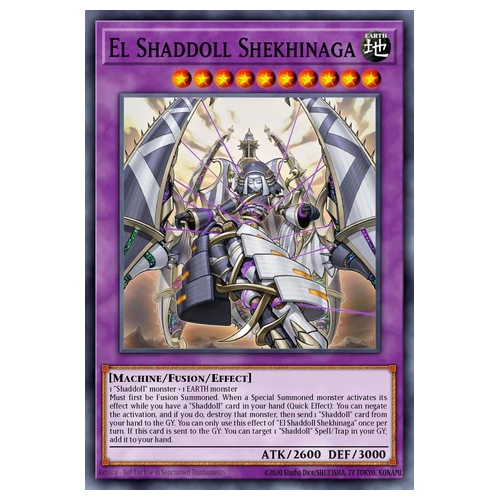 BLGG-EN082 El Shaddoll Shekhinaga Ultra Rare 1st Edition NM