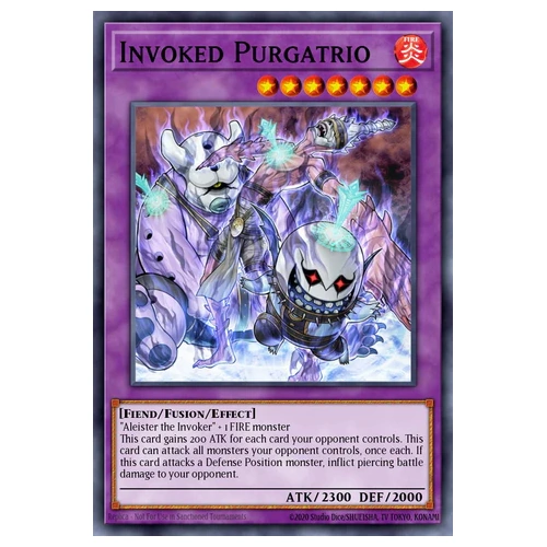 BLGG-EN086 Invoked Purgatrio Ultra Rare 1st Edition NM