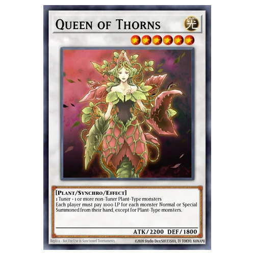 BLGG-EN088 Queen of Thorns Ultra Rare 1st Edition NM