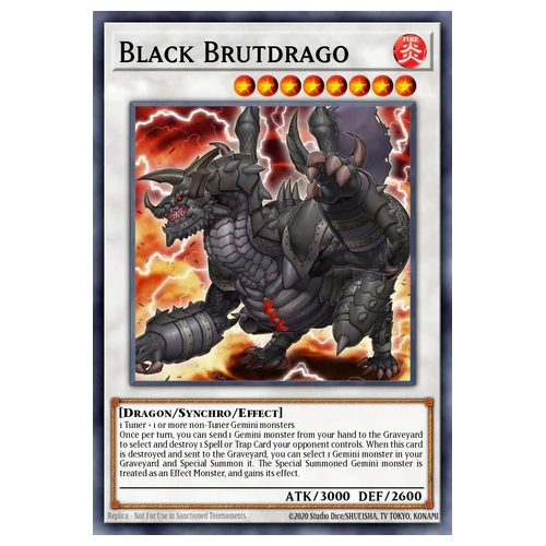 BLGG-EN089 Black Brutdrago Ultra Rare 1st Edition NM