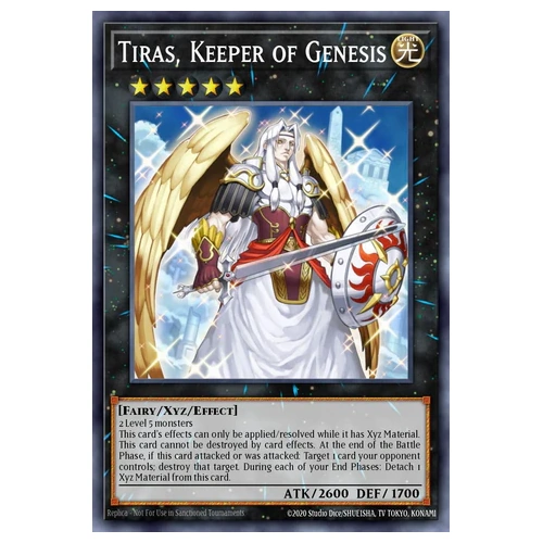 BLGG-EN094 Tiras, Keeper of Genesis Secret Rare 1st Edition NM
