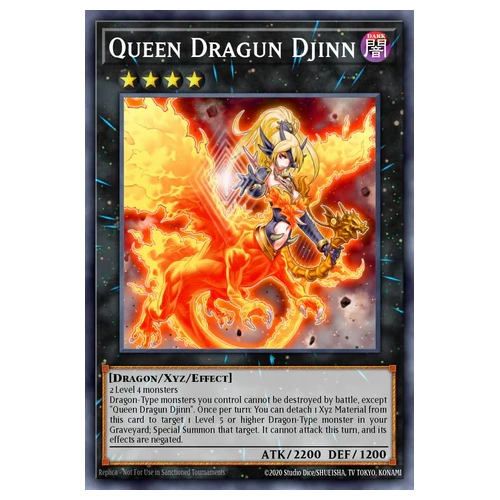 BLGG-EN097 Queen Dragun Djinn Secret Rare 1st Edition NM