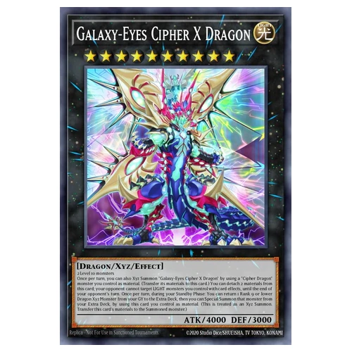 BLGG-EN101 Galaxy-Eyes Cipher X Dragon Secret Rare 1st Edition NM