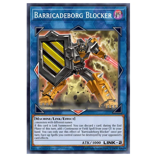 BLGG-EN102 Barricadeborg Blocker Ultra Rare 1st Edition NM