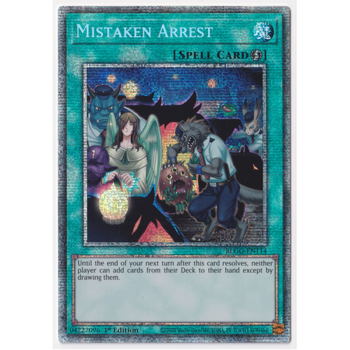 BLGG-EN114 Mistaken Arrest Starlight Rare 1st Edition NM