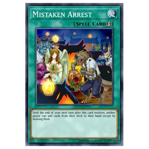 BLGG-EN114 Mistaken Arrest Ultra Rare 1st Edition NM