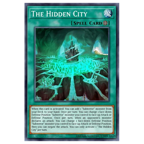 BLGG-EN115 The Hidden City Ultra Rare 1st Edition NM