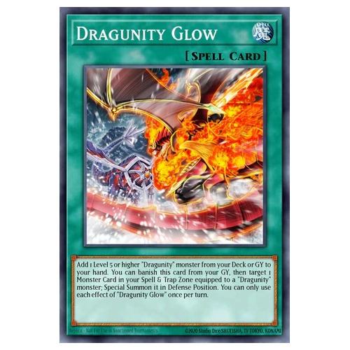 BLGG-EN117 Dragunity Glow Secret Rare 1st Edition NM