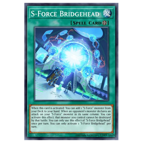 BLGG-EN118 S-Force Bridgehead Ultra Rare 1st Edition NM