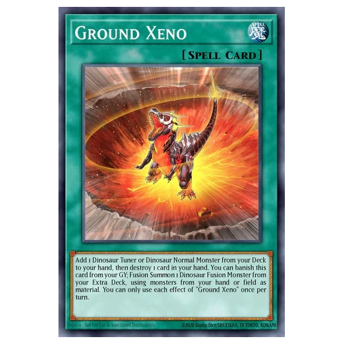 BLGG-EN123 Ground Xeno Secret Rare 1st Edition NM