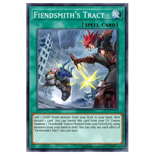 BLGG-EN125 Fiendsmith's Tract Ultra Rare 1st Edition NM