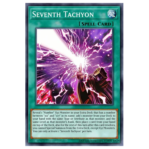 BLGG-EN126 Seventh Tachyon Ultra Rare 1st Edition NM