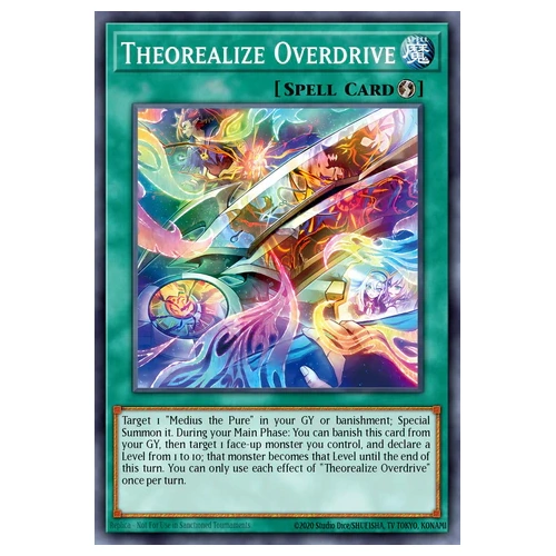 BLGG-EN128 Theorealize Overdrive Ultra Rare 1st Edition NM