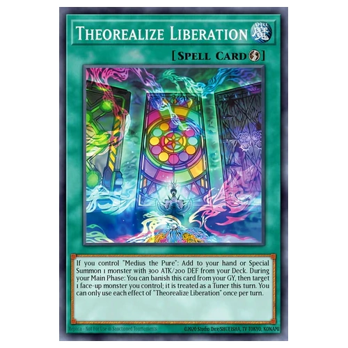 BLGG-EN129 Theorealize Liberation Ultra Rare 1st Edition NM