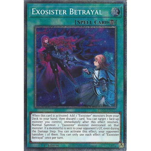 BLGG-EN130 Exosister Betrayal Starlight Rare 1st Edition NM