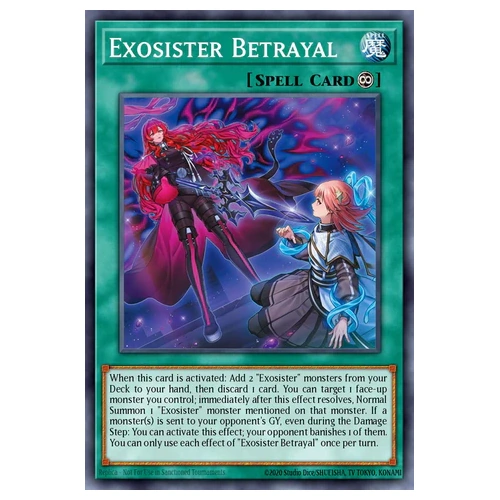 BLGG-EN130 Exosister Betrayal Ultra Rare 1st Edition NM