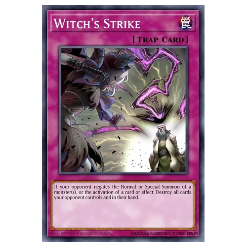 BLGG-EN133 Witch's Strike Ultra Rare 1st Edition NM