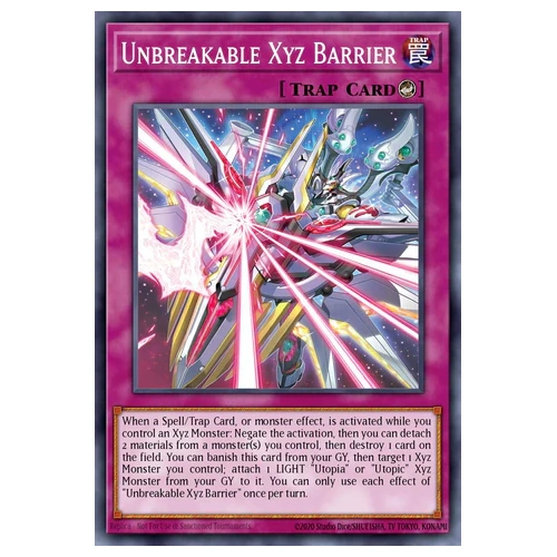 BLGG-EN135 Unbreakable Xyz Barrier Ultra Rare 1st Edition NM