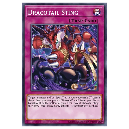BLGG-EN136 Dracotail Sting Ultra Rare 1st Edition NM