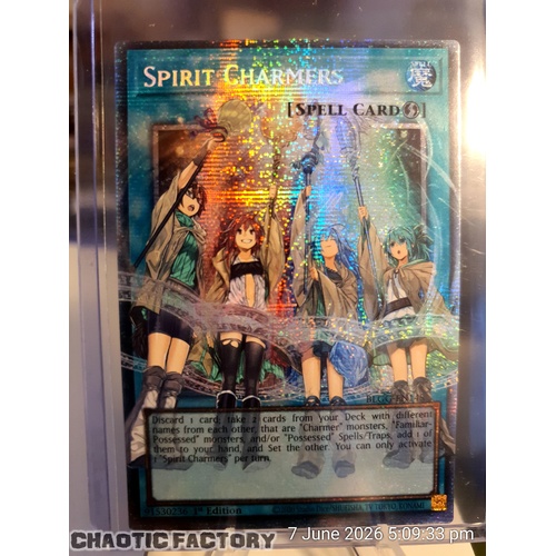 BLGG-EN145 Spirit Charmers Extended Art Starlight Rare 1st Edition NM