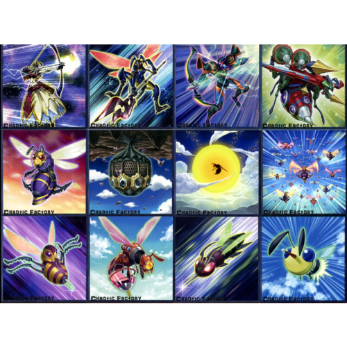 Yugioh BLHR Battlewasp Deck Core - 3 of each card!