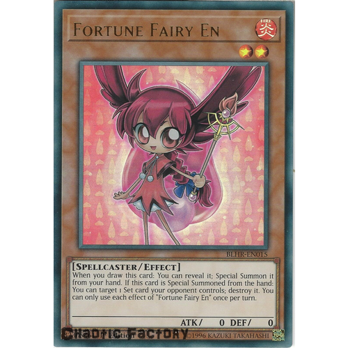 BLHR-EN015 Fortune Fairy En Ultra Rare 1st Edition NM