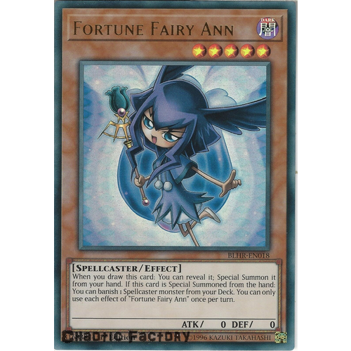 BLHR-EN018 Fortune Fairy Ann Ultra Rare 1st Edition NM