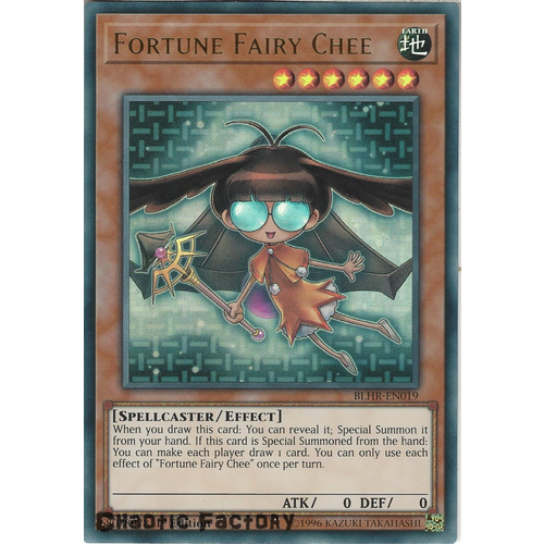 BLHR-EN019 Fortune Fairy Chee Ultra Rare 1st Edition NM