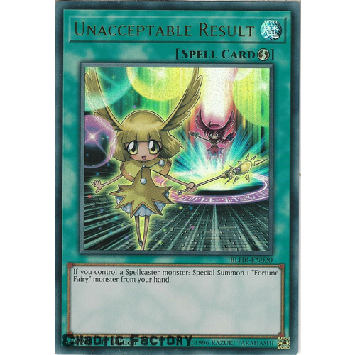 BLHR-EN020 Unacceptable Result Ultra Rare 1st Edition NM