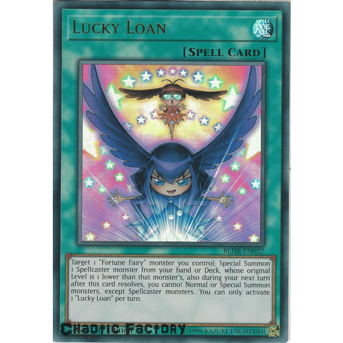 BLHR-EN022 Lucky Loan Ultra Rare 1st Edition NM