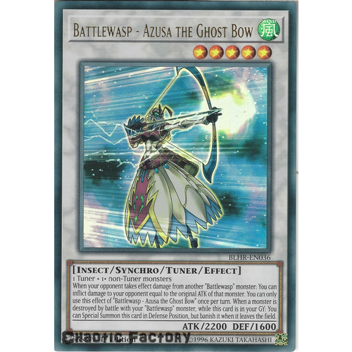  BLHR-EN036 Battlewasp - Azusa the Ghost Bow Ultra Rare 1st Edition NM