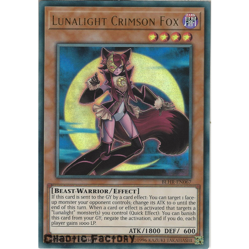 BLHR-EN067 Lunalight Crimson Fox Ultra Rare 1st Edition NM